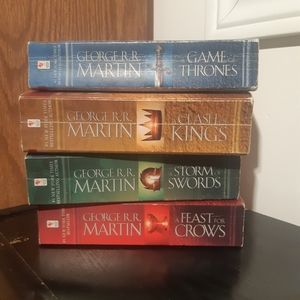 Game of Thrones Series A Song of Ice and Fire Books 1-4 by George R. R. Martin